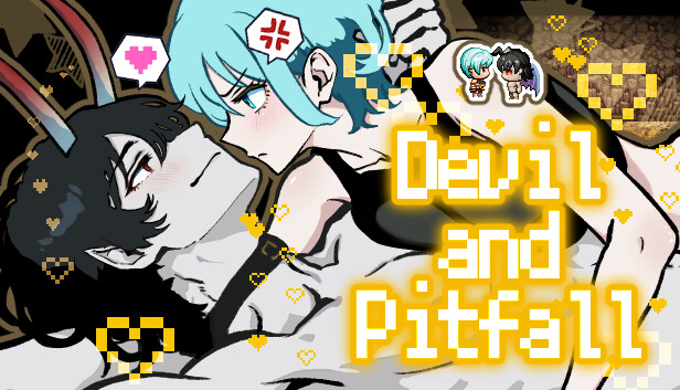 悪魔と落とし穴-Devil and Pitfall- Steam capsule image
