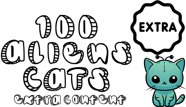 100 Aliens Cats - Extra Content Steam capsule image