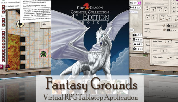 Fantasy Grounds - Creature Collection 4E - Heroic 1 Token Pack Steam capsule image