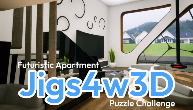 Jigs4w3D - Futuristic Apartment Environment DLC Steam capsule image