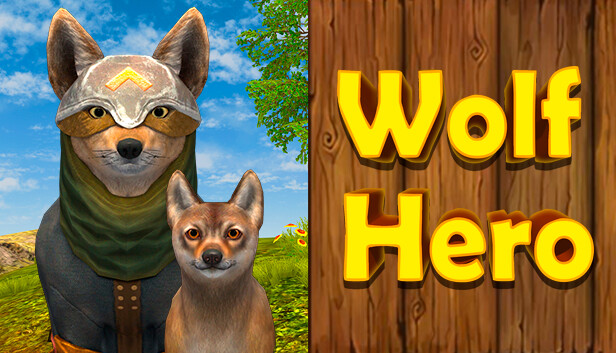 Wolf Hero: Animals vs Robots Steam capsule image