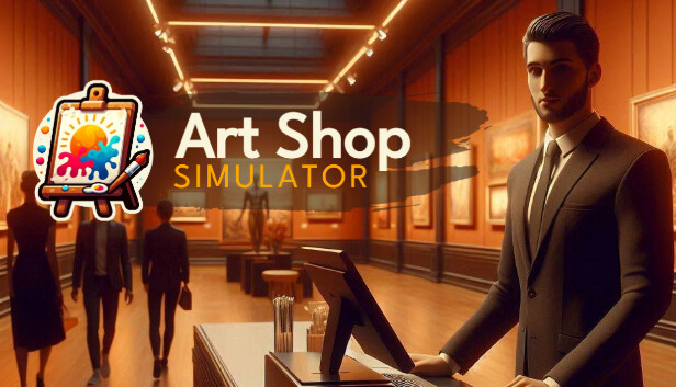 Art Shop Simulator Steam capsule image