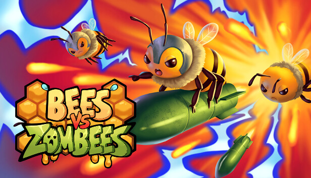Bees vs Zombees Steam capsule image