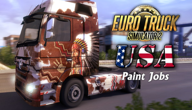 Euro Truck Simulator 2 - USA Paint Jobs Pack Steam capsule image