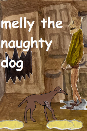 Melly the naughty dog cover art