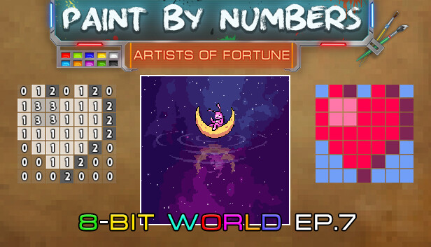 Paint By Numbers - 8-Bit World Ep. 7 Steam capsule image