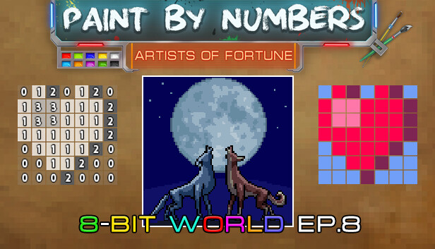 Paint By Numbers - 8-Bit World Ep. 8 Steam capsule image
