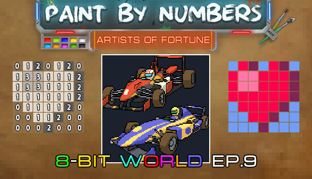Paint By Numbers - 8-Bit World Ep. 9 Steam capsule image