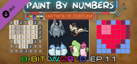 Paint By Numbers - 8-Bit World Ep. 11 Steam header image