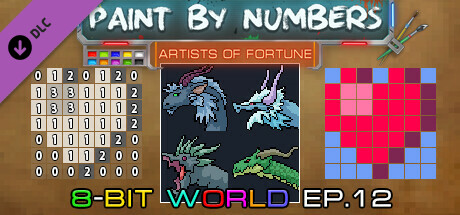 Paint By Numbers - 8-Bit World Ep. 12 Steam header image