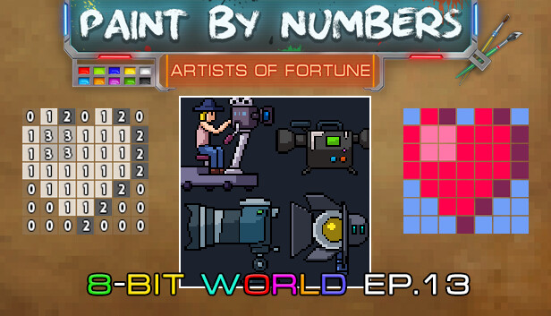 Paint By Numbers - 8-Bit World Ep. 13 Steam capsule image