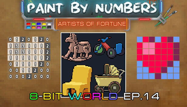 Paint By Numbers - 8-Bit World Ep. 14 Steam capsule image