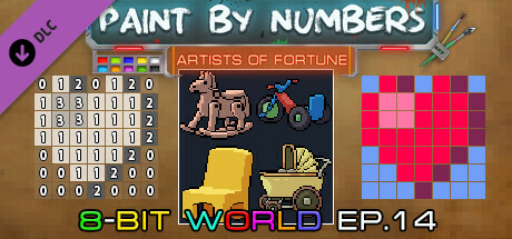 Paint By Numbers - 8-Bit World Ep. 14 Steam header image