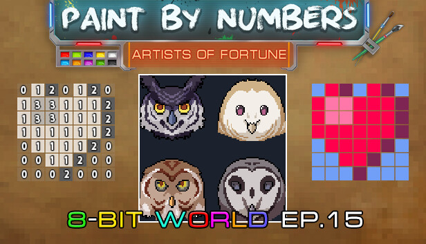 Paint By Numbers - 8-Bit World Ep. 15 Steam capsule image