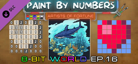 Paint By Numbers - 8-Bit World Ep. 16 Steam header image