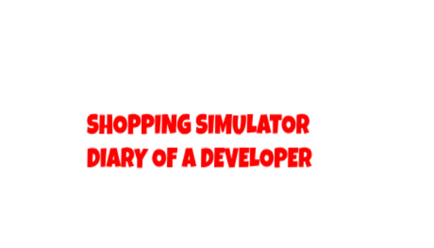 Shopping Simulator - Diary of a Developer Steam capsule image