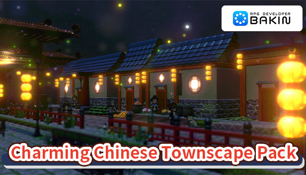 RPG Developer Bakin Charming Chinese Townscape Pack Steam capsule image