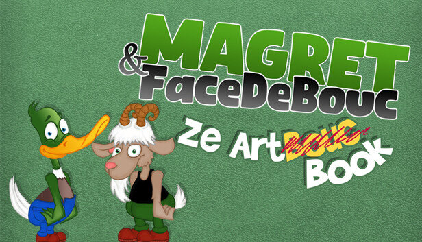 Artbook Magret and Facedebouc Steam capsule image