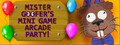 Mr. Goofer’s Mini Game Arcade Party!
