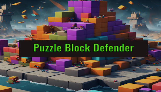 Puzzle Block Defender Steam capsule image