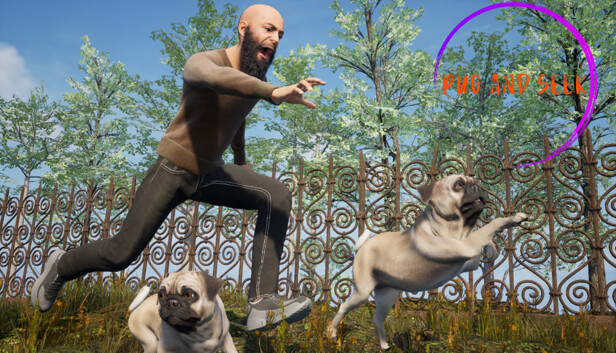 Pug and Seek Steam capsule image