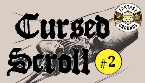 Fantasy Grounds - Cursed Scroll Zine, Vol. 2: Red Sands Steam capsule image