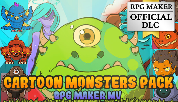 RPG Maker MV - Cartoon Monsters Pack Steam capsule image