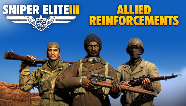 Sniper Elite 3 - Allied Reinforcements Outfit Pack Steam capsule image