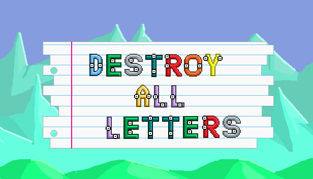 Destroy All Letters Steam capsule image