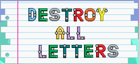 Destroy All Letters Steam header image