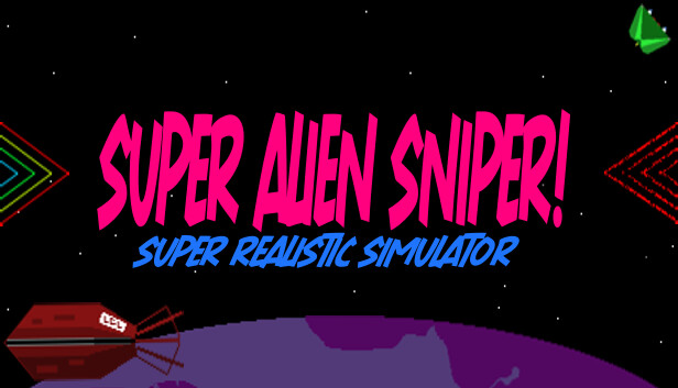 Super Alien Sniper - Super Realistic Simulator Steam capsule image