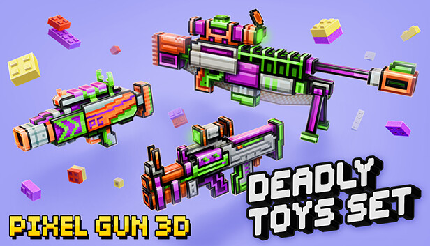 Pixel Gun 3D - Deadly Toys Set Steam capsule image