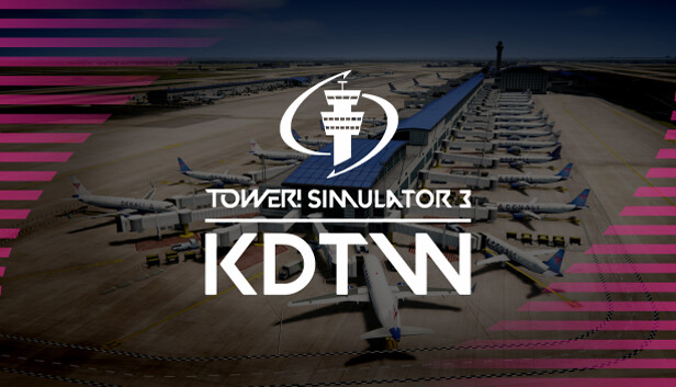 Tower! Simulator 3 - KDTW Airport Steam capsule image