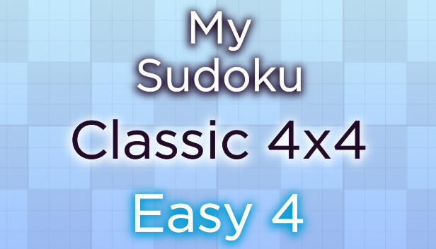 My Sudoku - Classic 4x4 Easy 4 Steam capsule image