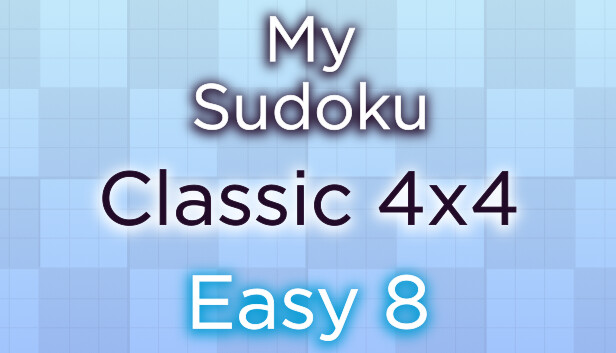 My Sudoku - Classic 4x4 Easy 8 Steam capsule image