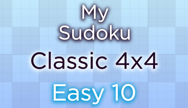My Sudoku - Classic 4x4 Easy 10 Steam capsule image
