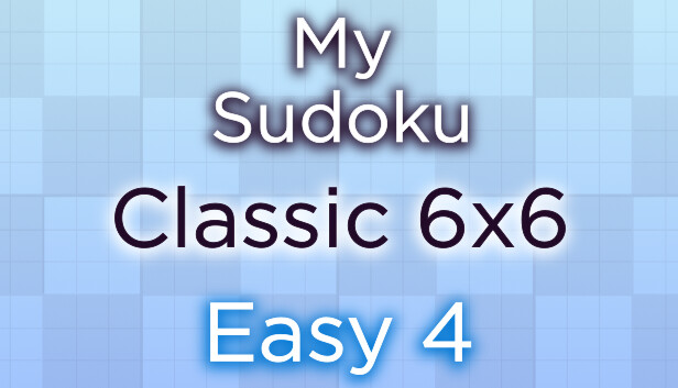 My Sudoku - Classic 6x6 Easy 4 Steam capsule image