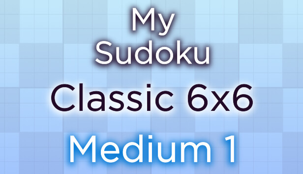 My Sudoku - Classic 6x6 Medium 1 Steam capsule image