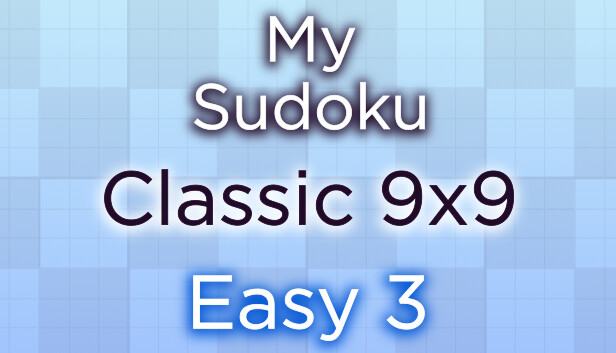My Sudoku - Classic 9x9 Easy 3 Steam capsule image