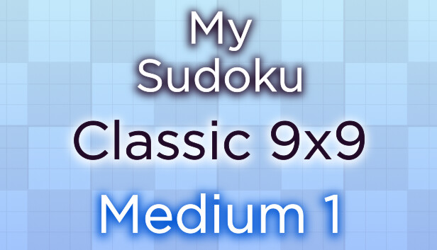 My Sudoku - Classic 9x9 Medium 1 Steam capsule image