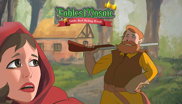 Fables Mosaic: Little Red Riding Hood Steam capsule image