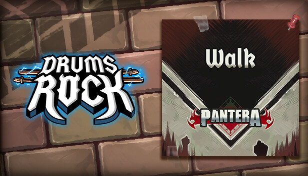 Drums Rock: Pantera - 'Walk' Steam capsule image