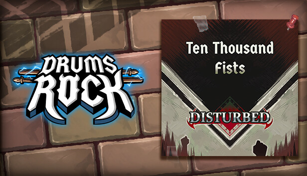 Drums Rock: Disturbed - 'Ten Thousand Fists' Steam capsule image