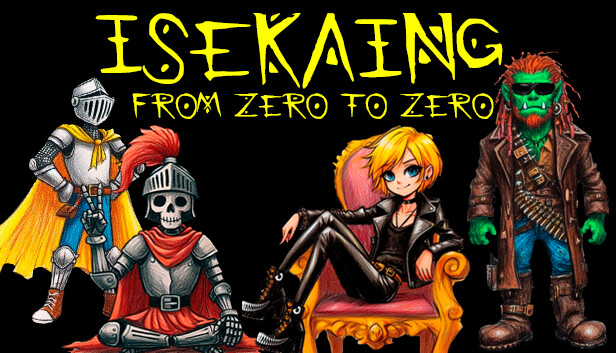 Isekaing: from zero to zero. Steam capsule image