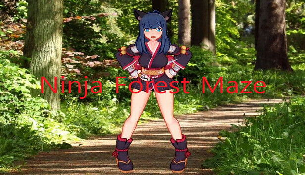 Ninja Forest Maze - bikini mode Steam capsule image