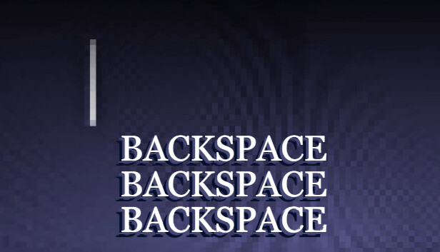 Backspace Backspace Backspace Steam capsule image