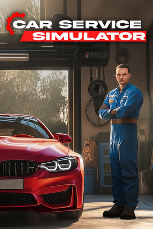 Car Service Simulator mobile game logo