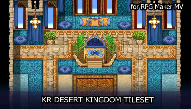 RPG Maker MV - KR Desert Kingdom Tileset Steam capsule image