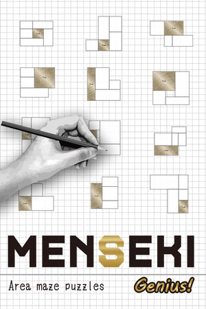 MENSEKI Genius!: Area maze puzzles cover art