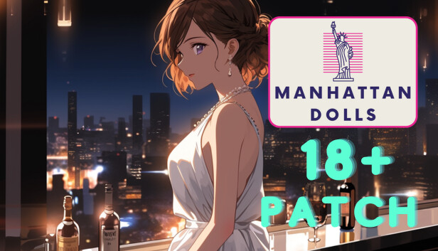 Manhattan Dolls Adults Only 18+ Patch Steam capsule image